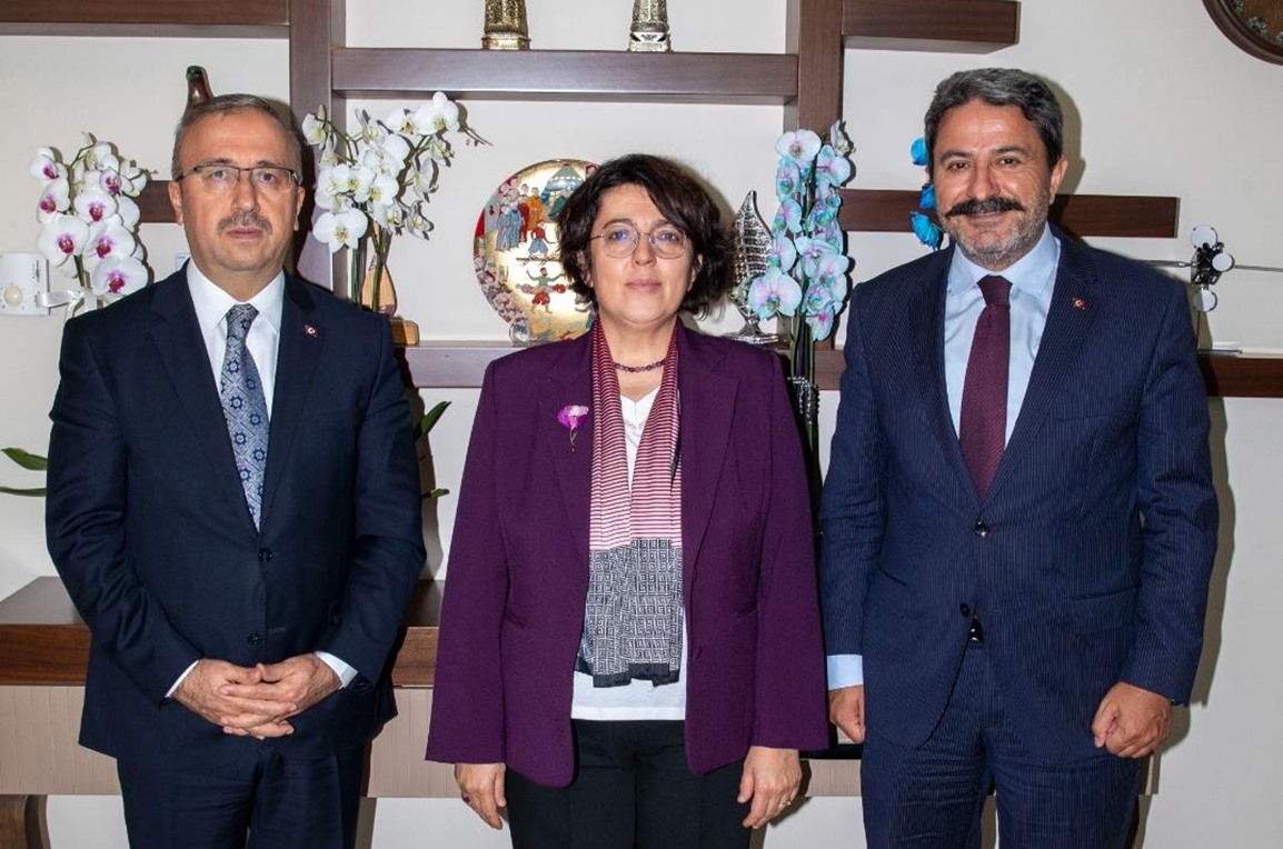 Rektör Prof. Dr. Emine Gümüşsoy'a Hayırlı Olsun Ziyareti